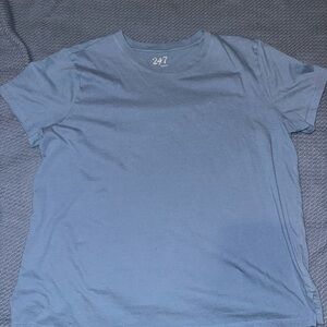 Maurices Women’s Light Blue Short Sleeve 24/7 Tee